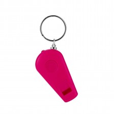 Whistle Keychain with LED Light